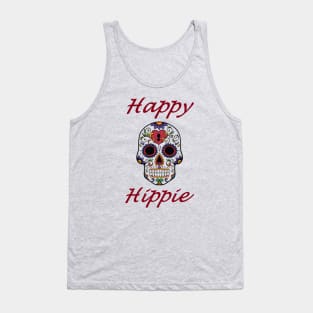 Happy Hippie Skull Tank Top